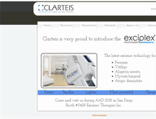 Tablet Screenshot of clarteis.com